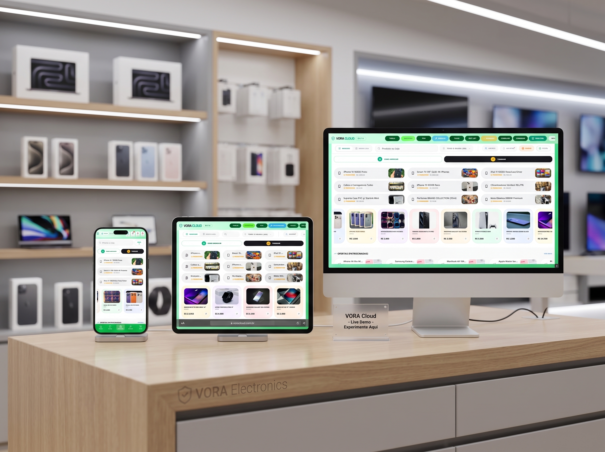 Shopping Interno Vora Cloud